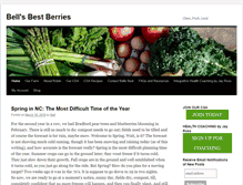 Tablet Screenshot of bellsbestberries.com
